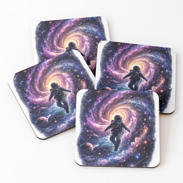 Item preview, Astronaut Drifting Through Galaxy designed and sold by RolMerch.