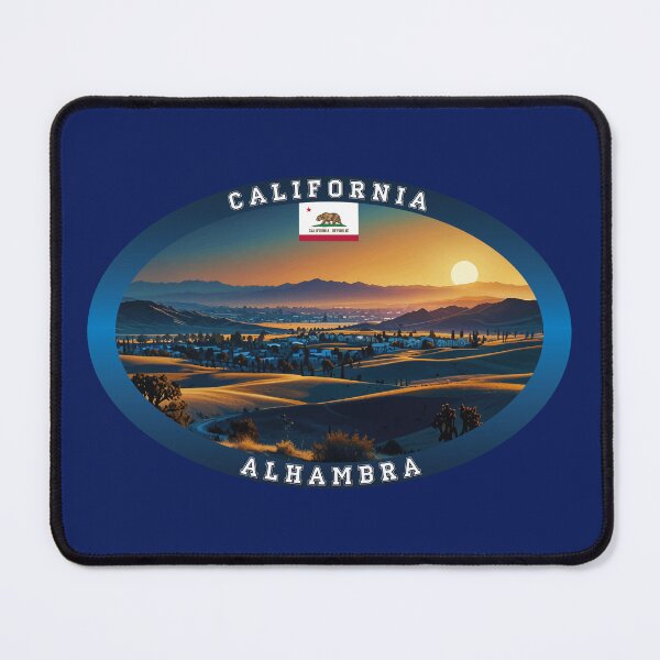 Item preview, Alhambra California Travel designed and sold by Thistle-TShop.