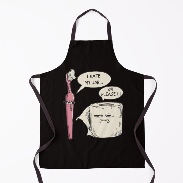 Item preview, Sentient Bathroom Accessories Complaining - Toothbrush Toilet Paper Philosophy Tee designed and sold by zbigniewcz.