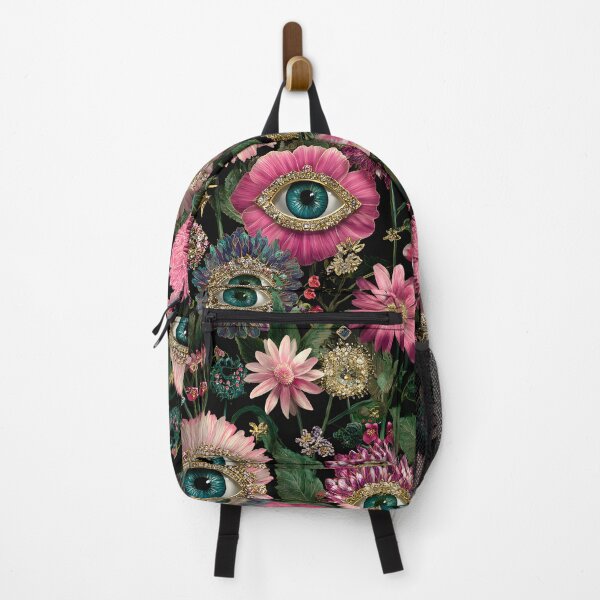 Item preview, Surreal Flower Evil Eyes Botanical Pattern designed and sold by SecretDicer.