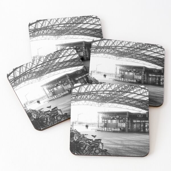 Item preview, Halle Train Station, Belgium Monochrome designed and sold by Imladris01.