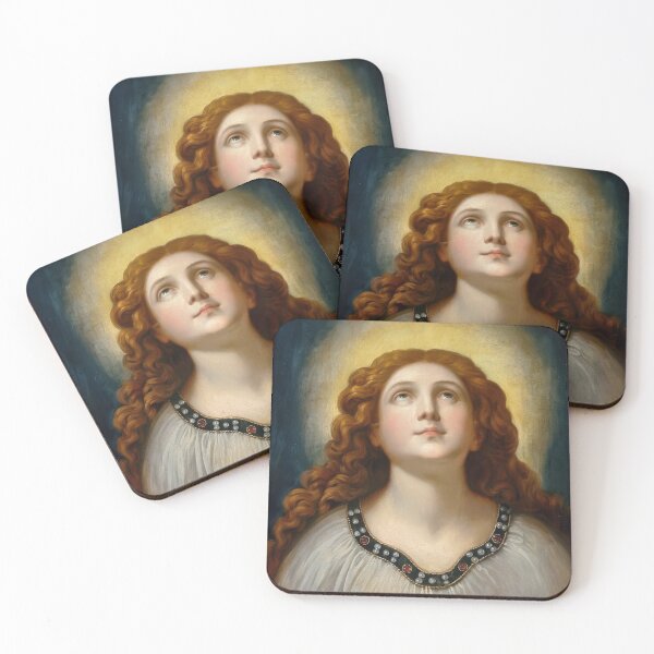 Item preview, The Blessed Soul Francesco Ribalta Fine Art Print designed and sold by TheSoulOfArt.