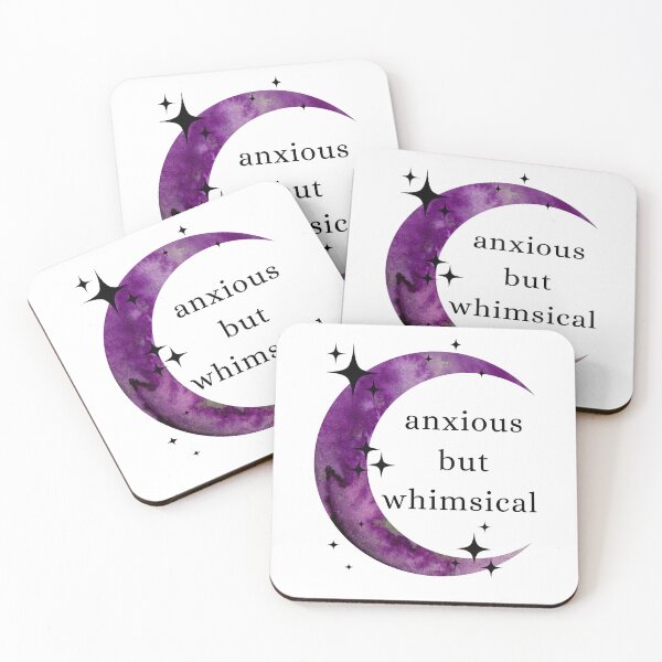 Item preview, Anxious but whimsical graphic designed and sold by halesyeahhh.