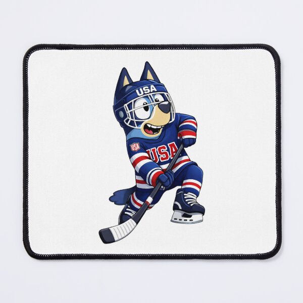 Item preview, Blueyy Dadd Hockey Player USA Hockey-Ice Hockey Lovers Kids designed and sold by HackerBob.
