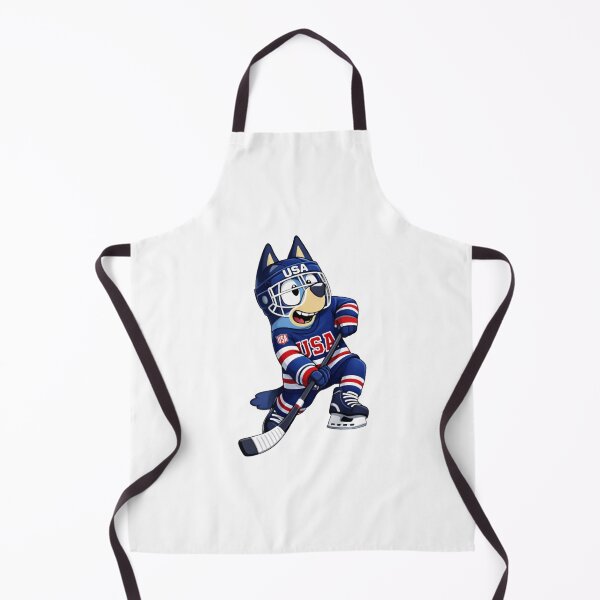 Item preview, Blueyy Dadd Hockey Player USA Hockey-Ice Hockey Lovers Kids designed and sold by HackerBob.