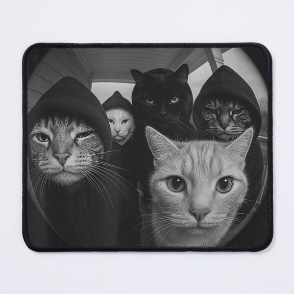 Item preview, Funny Cats Gang Open The Door Meme Cat Lovers designed and sold by KarlWade.
