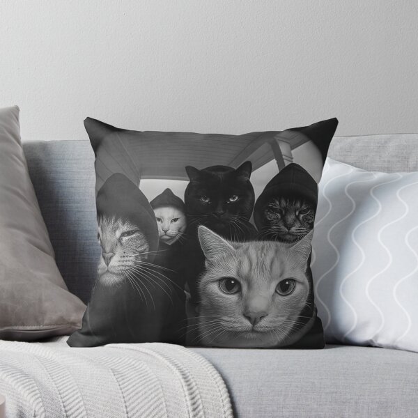 Item preview, Funny Cats Gang Open The Door Meme Cat Lovers designed and sold by KarlWade.