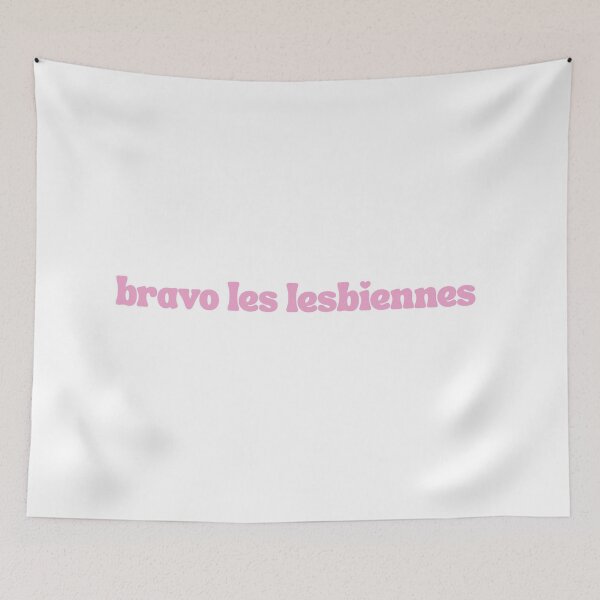 Item preview, Bravo lesbians! (Meme fr) designed and sold by Crealice.