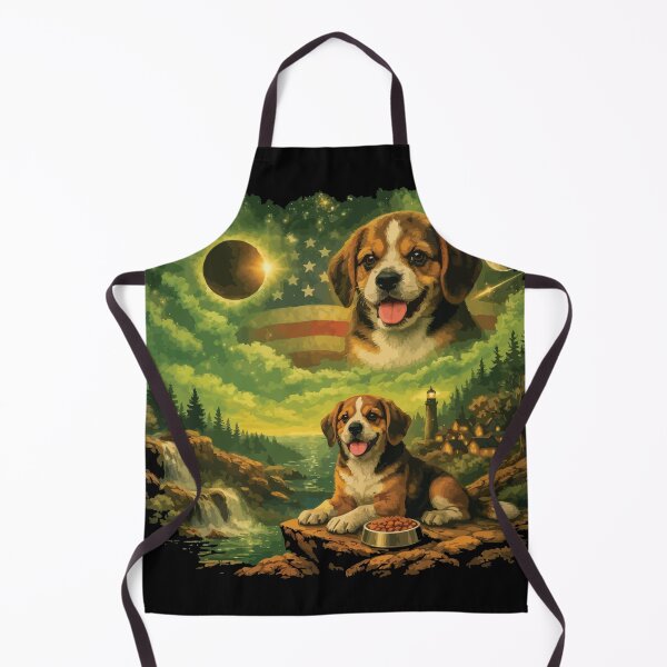 Item preview, Beagle Dog Howling to The Moon Vintage 90s Retro Animal Dog designed and sold by BOUCHERIT amine.