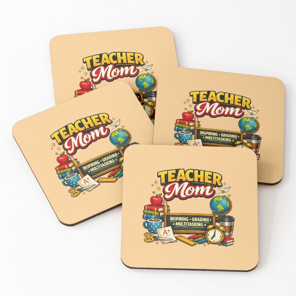 Item preview, Teacher Mom designed and sold by Teacuppupdesign.