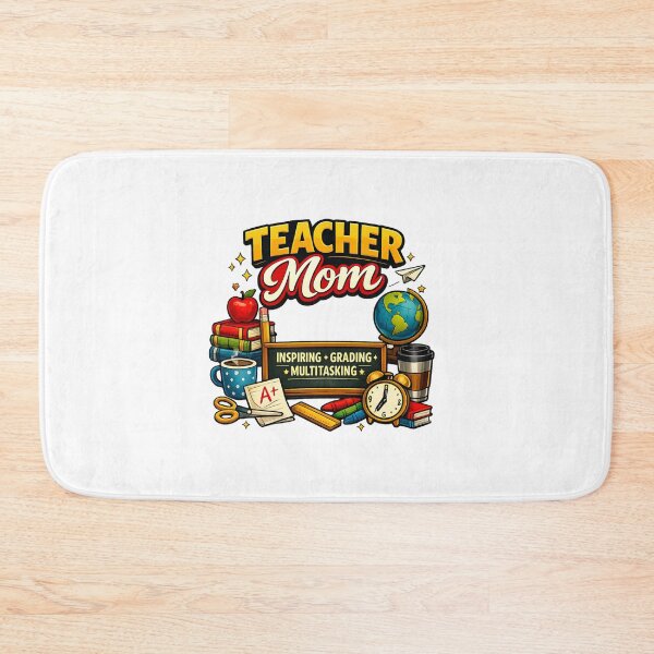 Item preview, Teacher Mom designed and sold by Teacuppupdesign.
