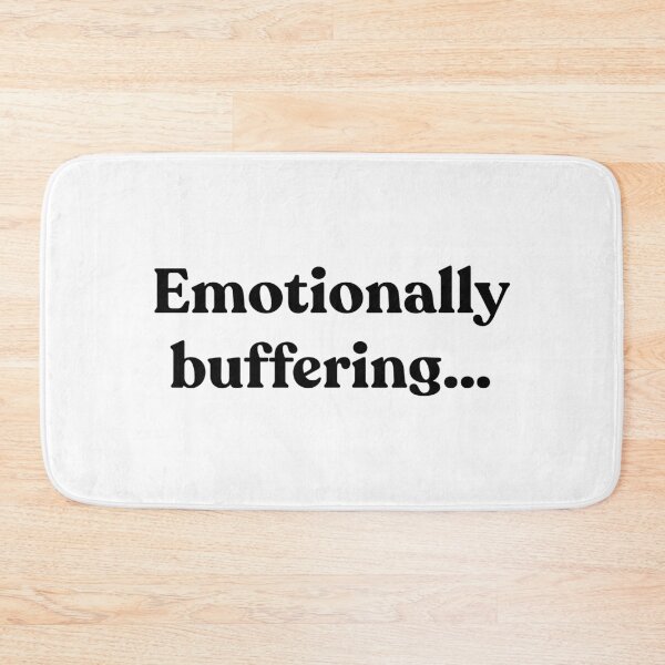 Item preview, Emotionally buffering… designed and sold by Cyber Warrior.
