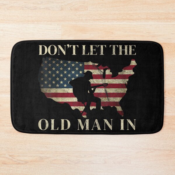 Item preview, Don't Let The Old Man in Vintage American Flag designed and sold by SonnyZDavis.