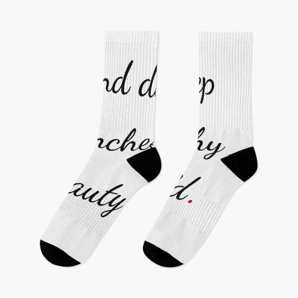 Item preview, "And dig deep trenches in thy beauty’s field" - handwriting black designed and sold by ariksworld.