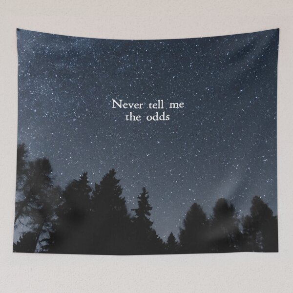 Item preview, Never Tell Me the Odds designed and sold by beunstoppable.
