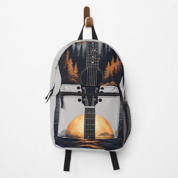Item preview, Guitar Moonlight Landscape designed and sold by sanorastyle.