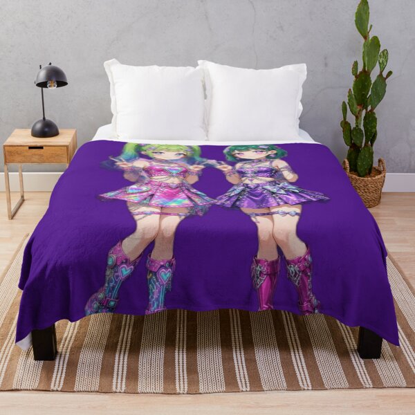 Item preview, Neon Idol Twin Magical Girls Tokyo Night designed and sold by RadaQueen.
