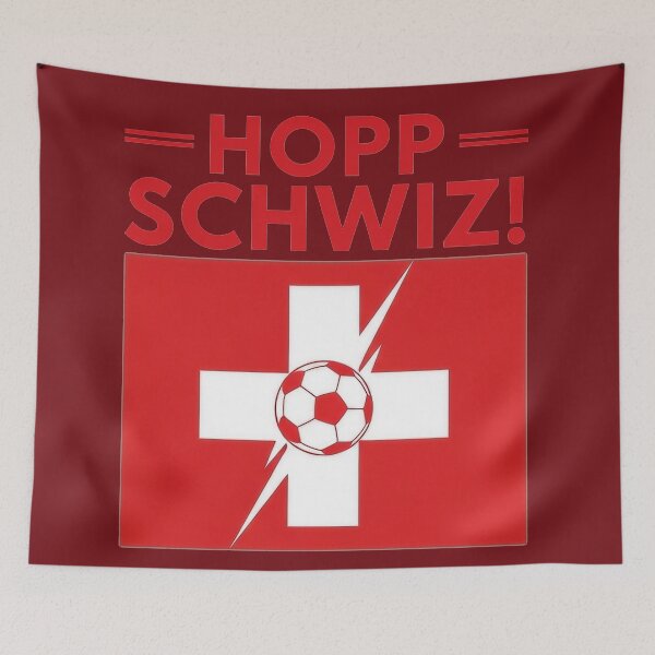 Item preview, Dynamic Switzerland fan motif designed and sold by Majorprint.