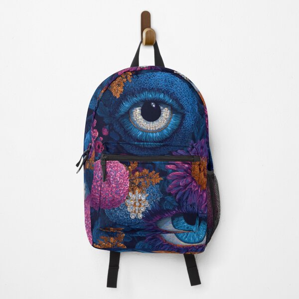 Item preview, Surreal Floral Evil Eyes Botanical Pattern designed and sold by SecretDicer.