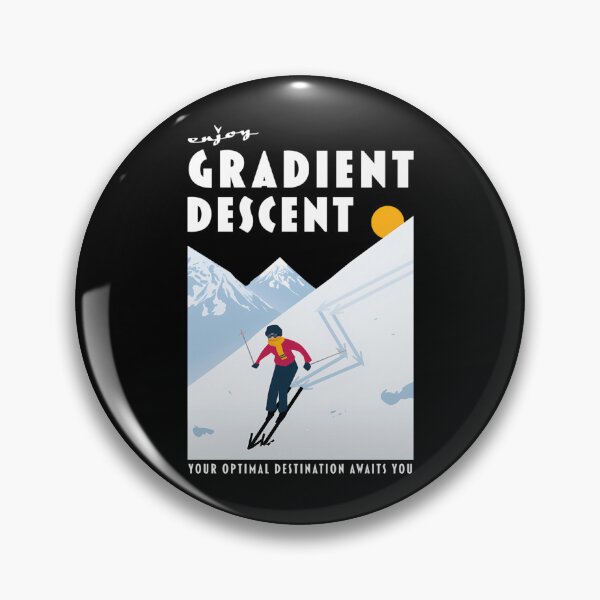 Item preview, Enjoy gradient descent  designed and sold by Print-Garden.