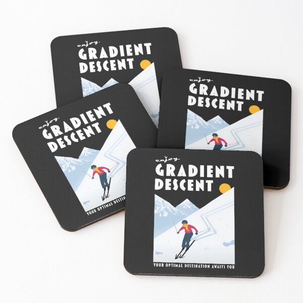 Item preview, Enjoy gradient descent  designed and sold by Print-Garden.