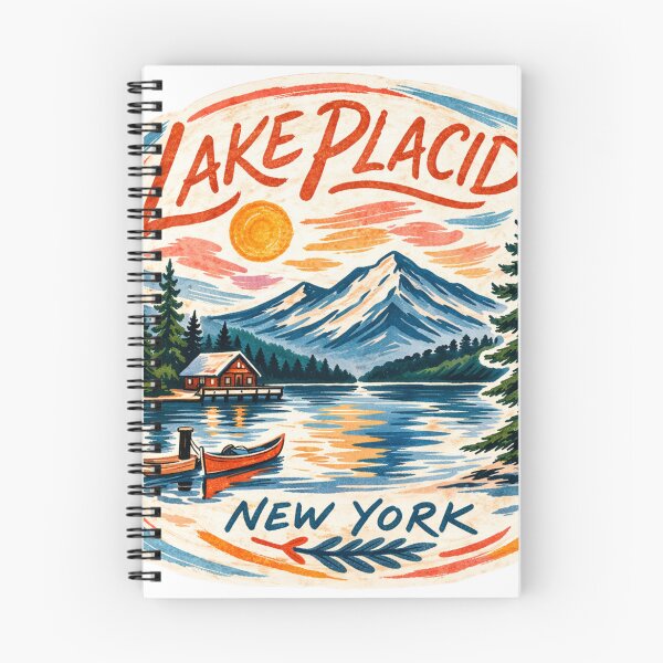 Item preview, Lake Placid New York  designed and sold by PamLeeDesign.