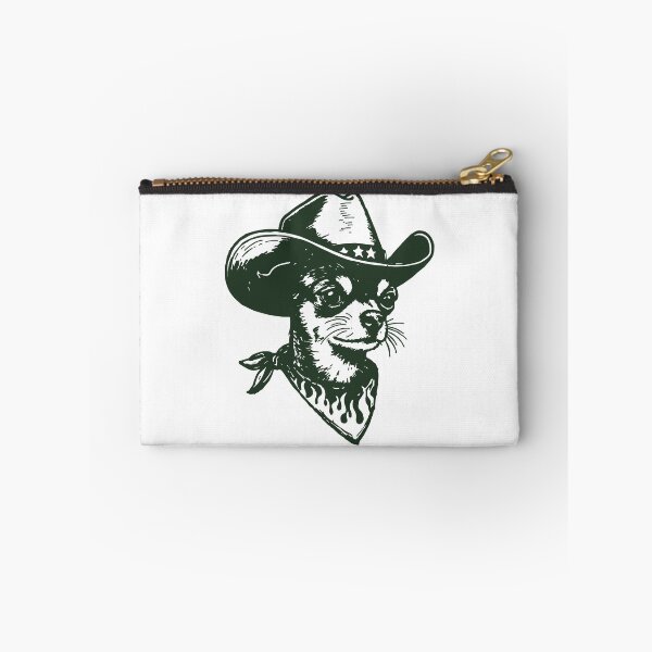 Item preview, Chihuahua Cowboy Western Outlaw Dog designed and sold by BrownHorse90s.