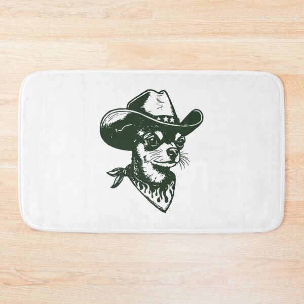 Item preview, Chihuahua Cowboy Western Outlaw Dog designed and sold by BrownHorse90s.