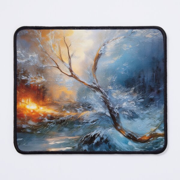 Item preview, Beautiful winter art with light, water and snow designed and sold by Photopat.
