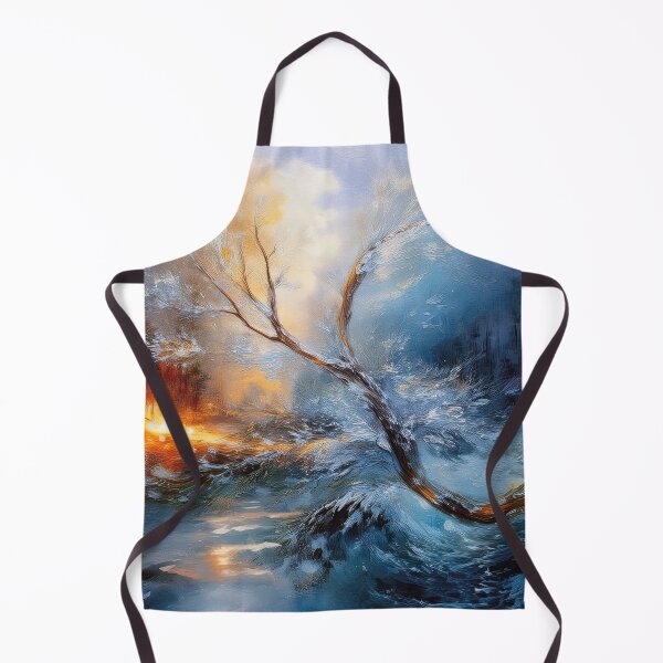 Item preview, Beautiful winter art with light, water and snow designed and sold by Photopat.
