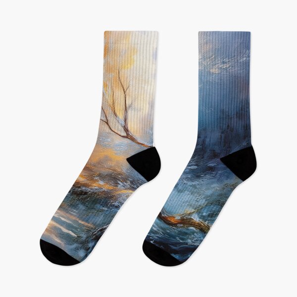 Item preview, Beautiful winter art with light, water and snow designed and sold by Photopat.