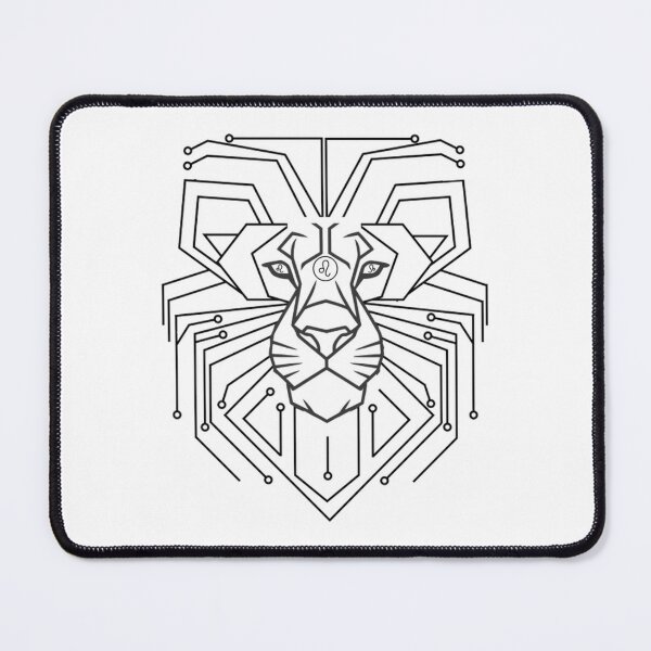 Item preview, Cyber Lion The Digital Soul of Leo designed and sold by StellarImage.