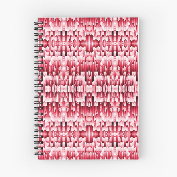 Item preview, Red Geometric Mosaic Pattern designed and sold by ScreenPin.