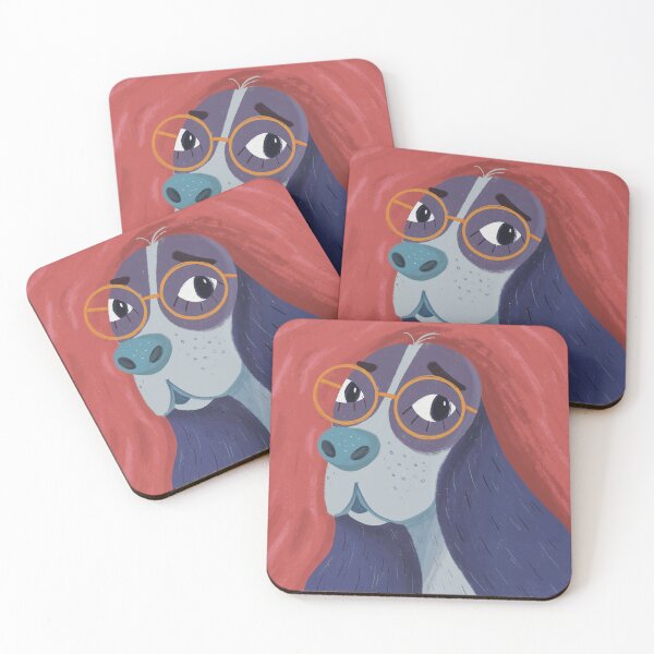 Item preview, Smart Blue Doggo designed and sold by eliillustrate.