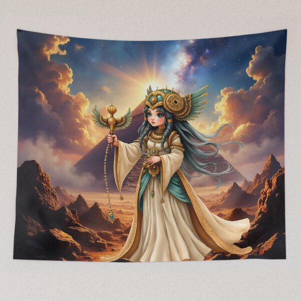 Item preview, Celestial Priestess of the Golden Pyramid. designed and sold by nicky2342.