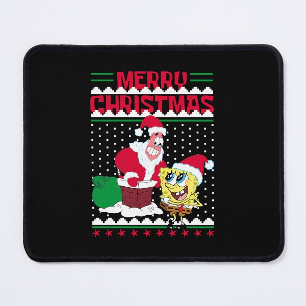 Item preview, Spongebob Squarepants Christmas Santa Patrick In Chimney designed and sold by PonifasioSamoa.