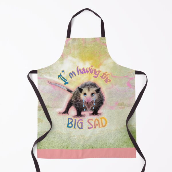 Item preview, Opossum Big SAD trash energy designed and sold by mooncakekaro.