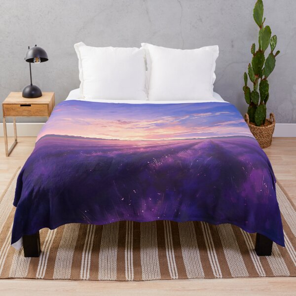 Item preview, Vibrant Lavender Fields at Sunrise designed and sold by Christian Weiss.