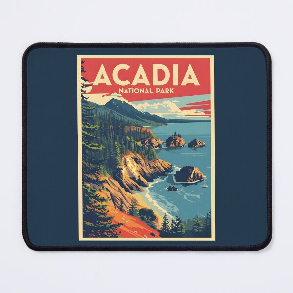 Item preview, Acadia National Park - Maine  designed and sold by GoodOldVintage.