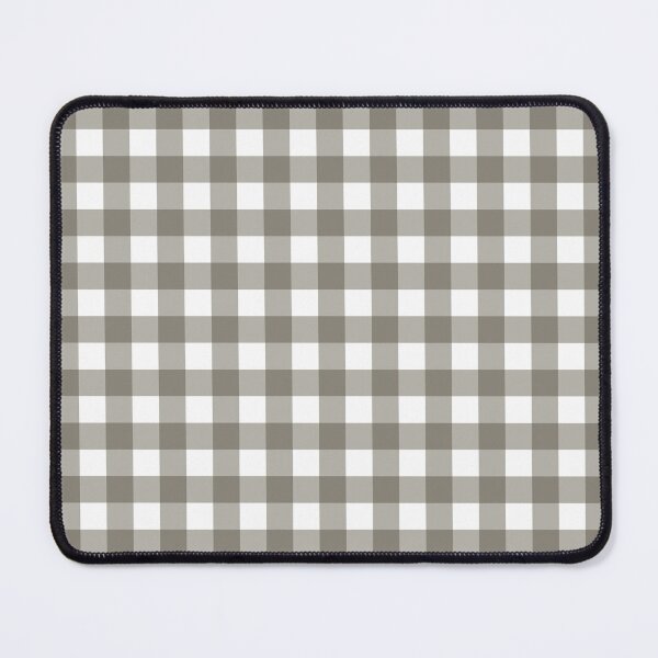 Item preview, Peaches in the Autumn Warm Grey Gingham Print designed and sold by Butterfly & Daisy Design Studio.