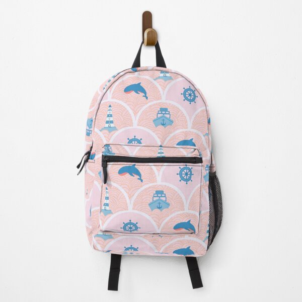 Item preview, Nautical Ships Whales and Lighthouse NO03 designed and sold by HueyDesign.