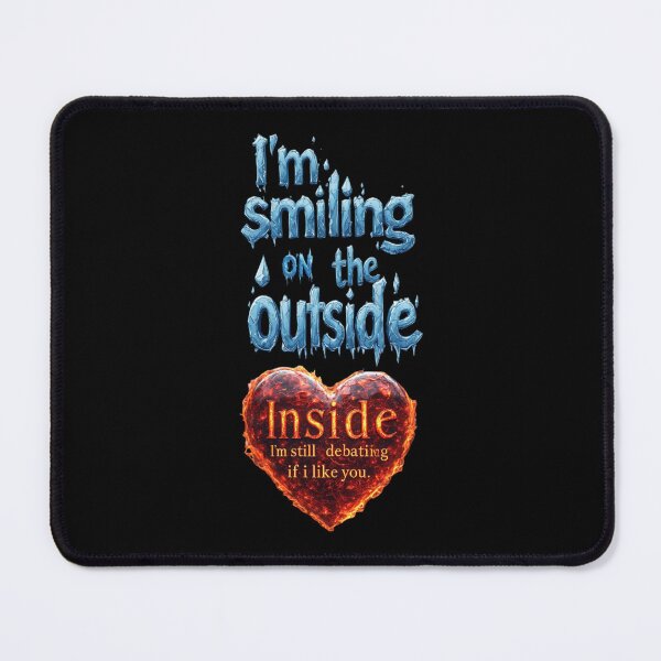 Item preview, I’m smiling on the outside. Inside, I’m still debating if I like you designed and sold by Pirate-Coast.