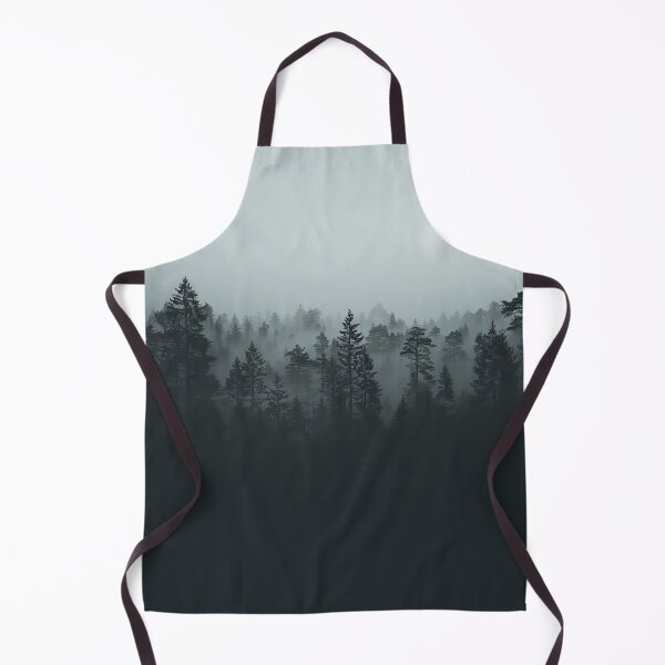Item preview, Silent Foggy Woodland Pine Landscape designed and sold by Christian Weiss.