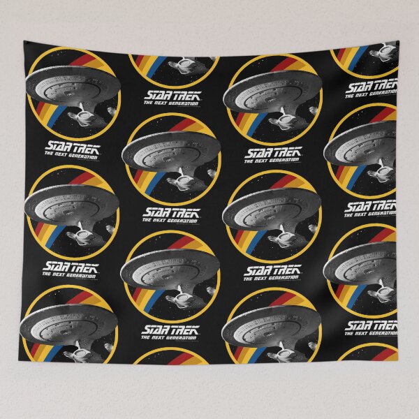 Item preview, Star Trek Next Generation U.S.S. Enterprise Rainbow Portrait designed and sold by PonifasioSamoa.