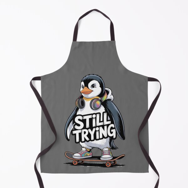 Item preview, graffiti penguin skater – board tricks - streetwear - kickflip - skateboarding - skater - skate life - skate culture - Skateboarding animal designed and sold by JansenGS.