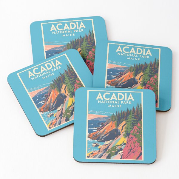 Item preview, Acadia National Park - Maine  designed and sold by StudioRedKoala.