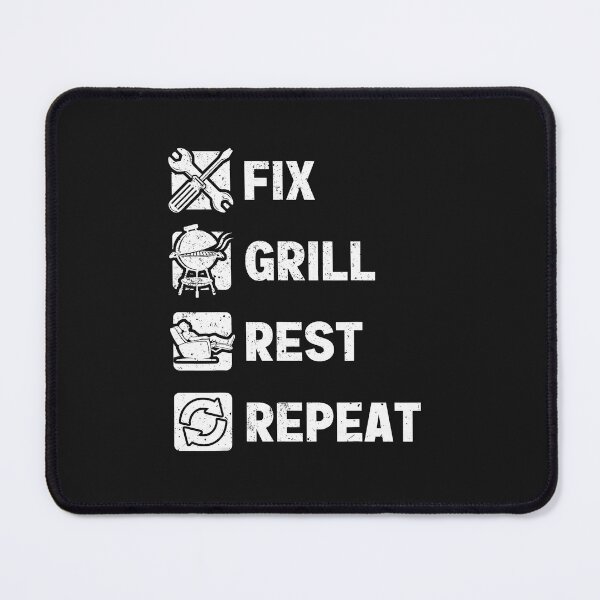 Item preview, Mens Fix Grill Rest Repeat Routine Funny Gifts Fathers Day Dad designed and sold by FrankIsabel.