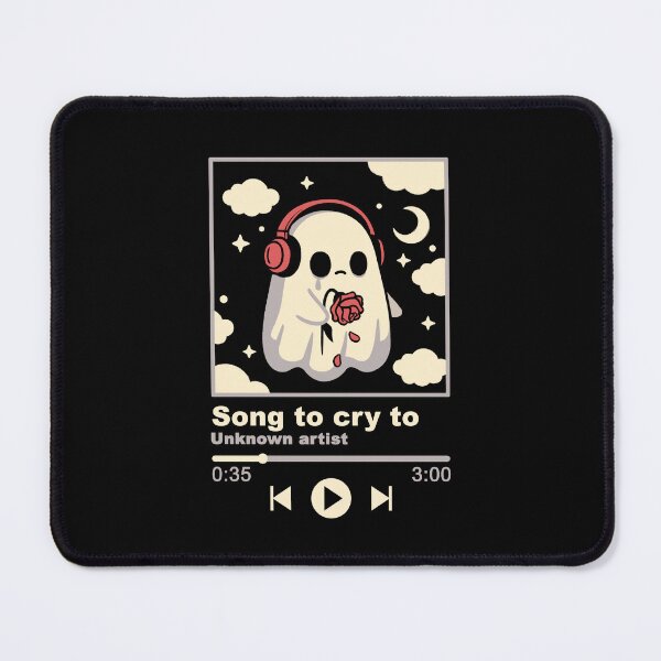 Item preview, Song To Cry To - Sad Ghost  with Withered Rose designed and sold by NemiMakeit.