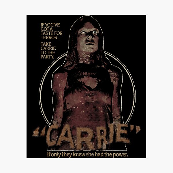 Item preview, Carrie, Brian De Palma, Stephen King, Horror Classic designed and sold by mosubbima.
