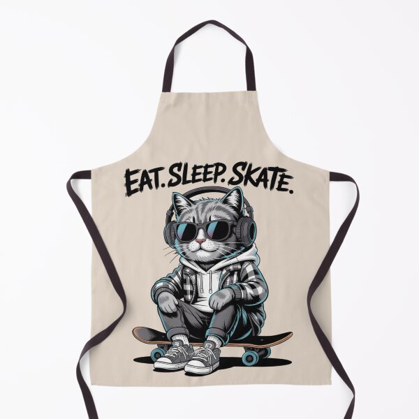 Item preview, graffiti cat skater – board tricks - streetwear - kickflip - skateboarding - skater - skate life - skate culture - Skateboarding animal designed and sold by JansenGS.